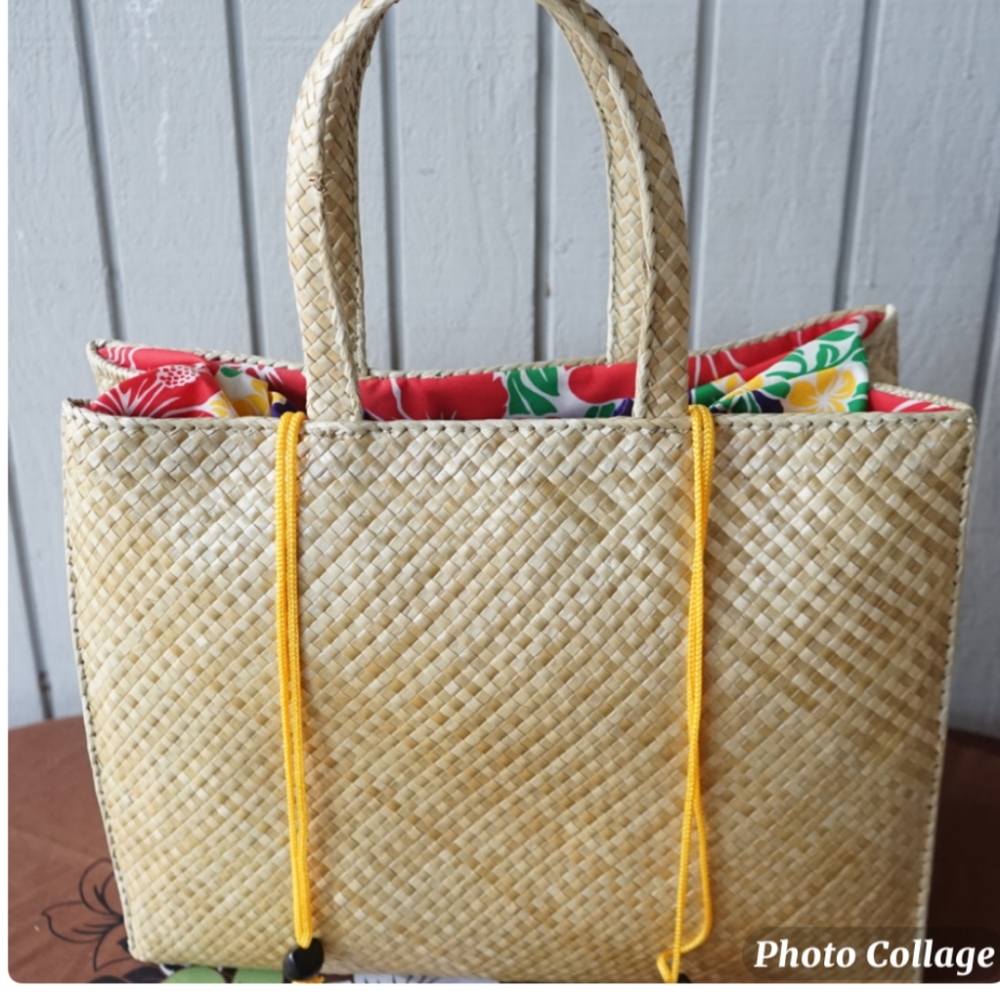 Hawaiian Lauhala Bag